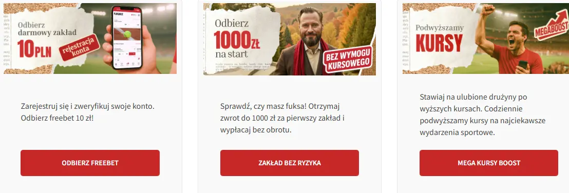 Kody promocyjne dostępne w FUKSIARZ
