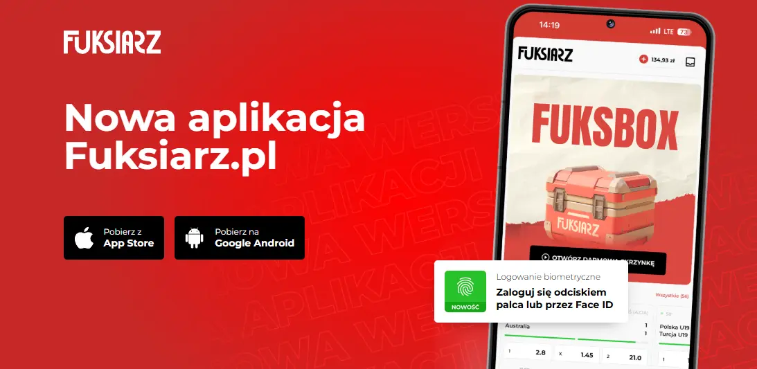 Mobilne kasyno  FUKSIARZ
